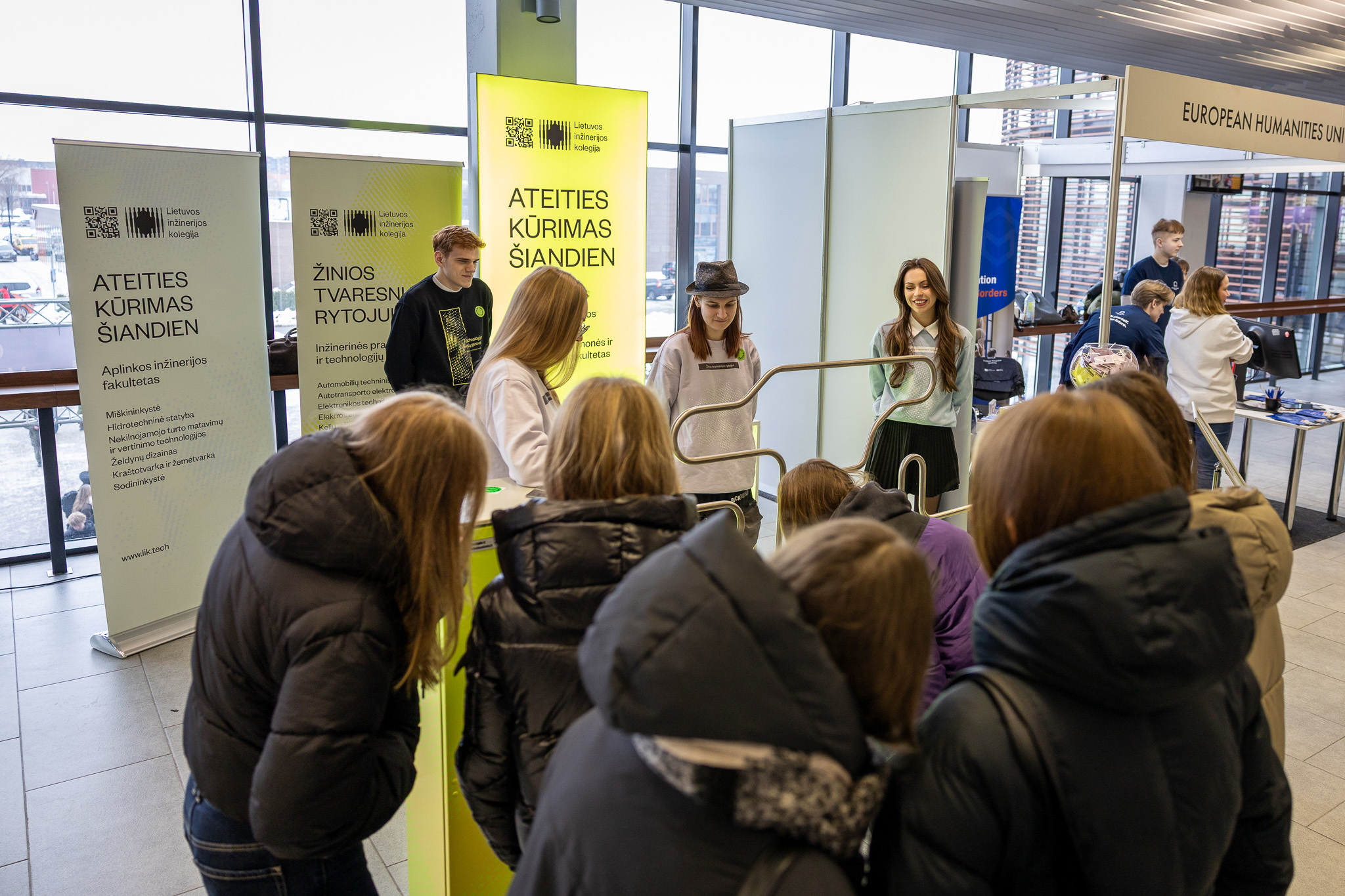 Lietuvos inžinerijos kolegija dalyvavo studijų mugėje „Studijų regata 2026“