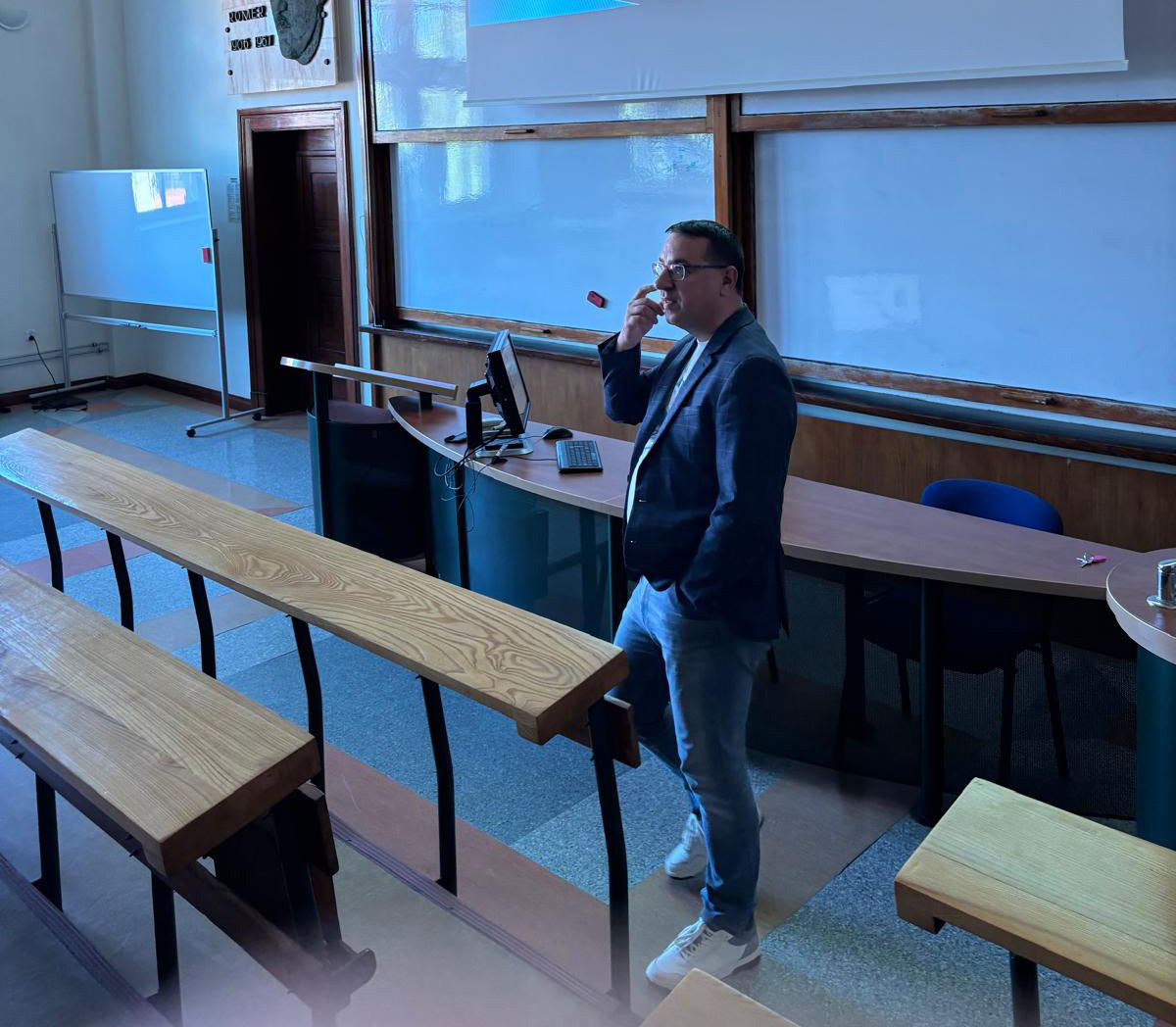 Lietuvos inžinerijos kolegijos dėstytojas skaitė paskaitas Vroclavo mokslo ir technologijos universitete