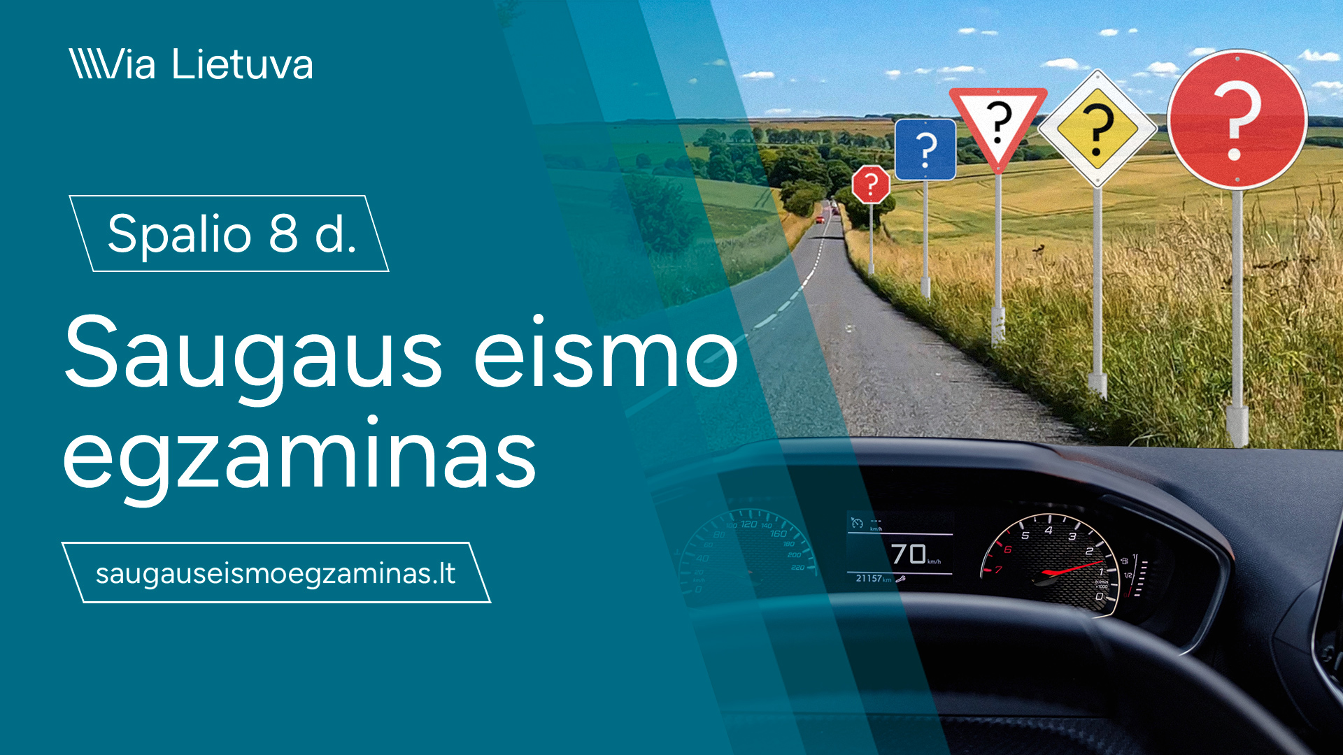 Saugaus eismo egzaminas