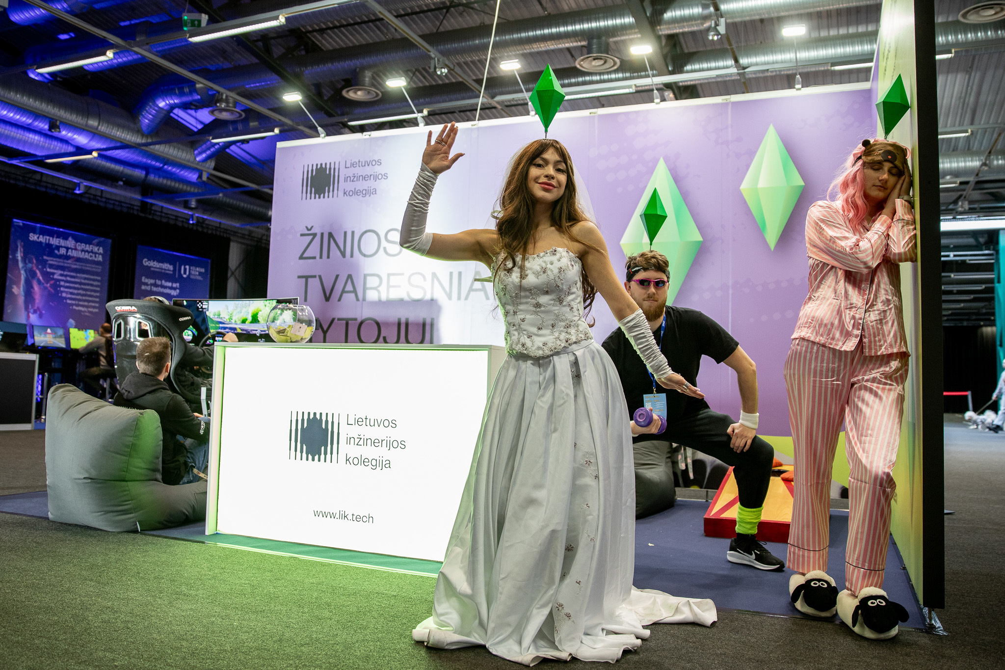 LIK „GameOn“ parodoje Lietuvos parodų ir kongresų centre „LITEXPO“