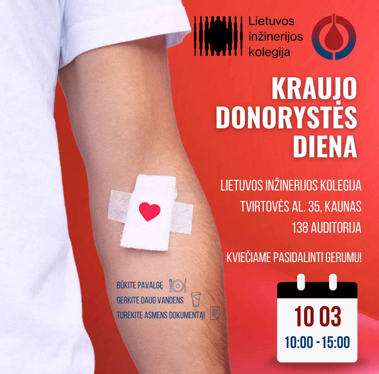 Blood Donation Day in LIK faculty of Industrial Engineering and Technology