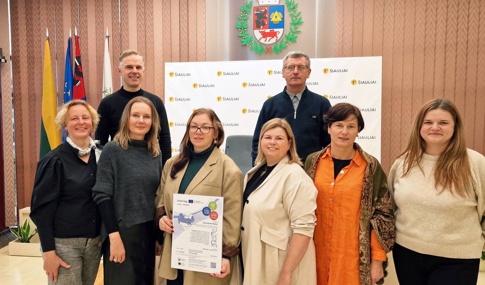 Pradėti UrbanGreenAdapt projekto lauko tyrimai Šiauliuose: vertinama miesto žaliųjų erdvių būklė ir atsparumas klimato kaitai