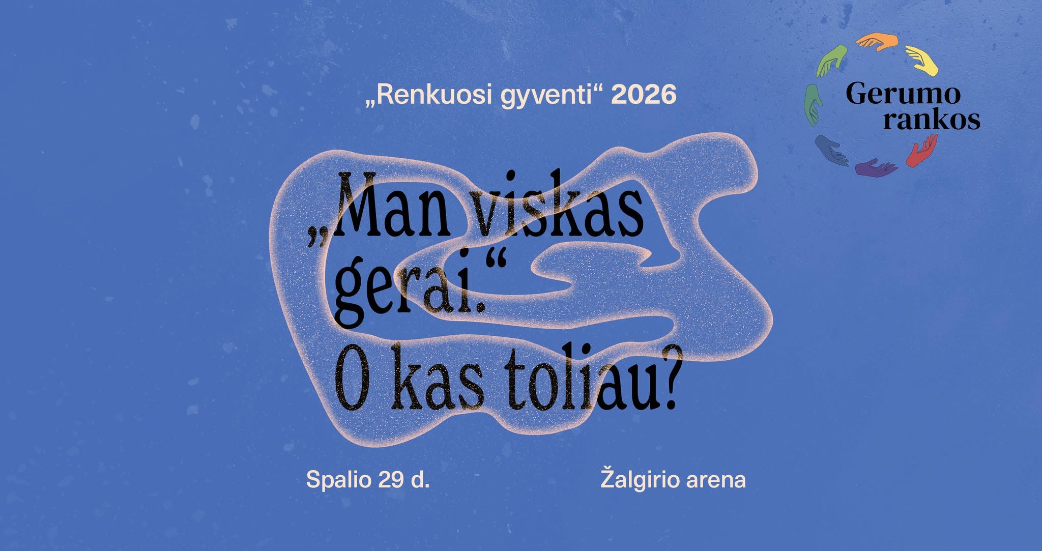 Kviečiame į savižudybių ir smurto prevencijos renginį „Renkuosi gyventi“