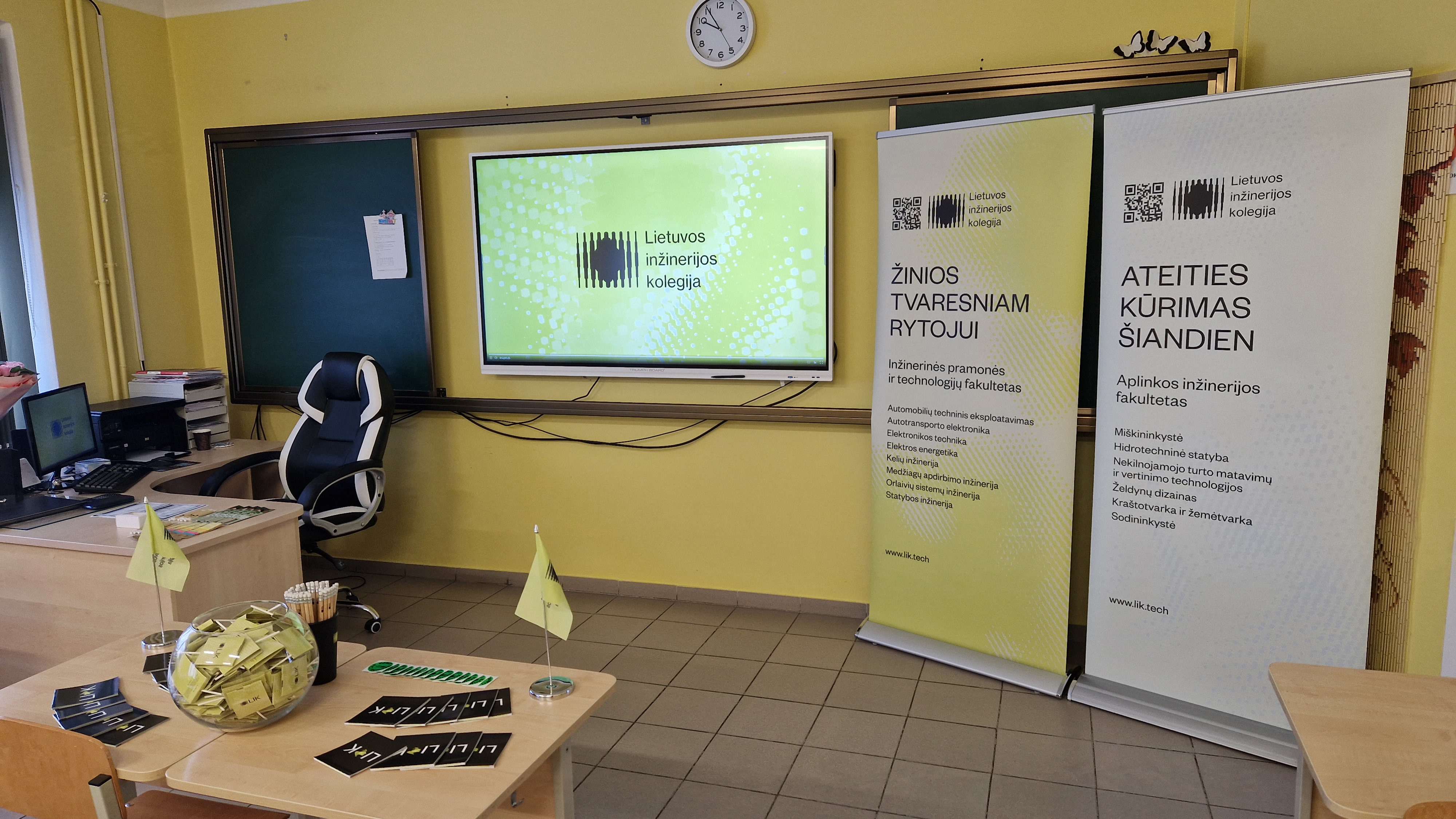 LIK atstovai dalyvavo renginyje „Studijos ir karjera – 2026“ Radviliškyje