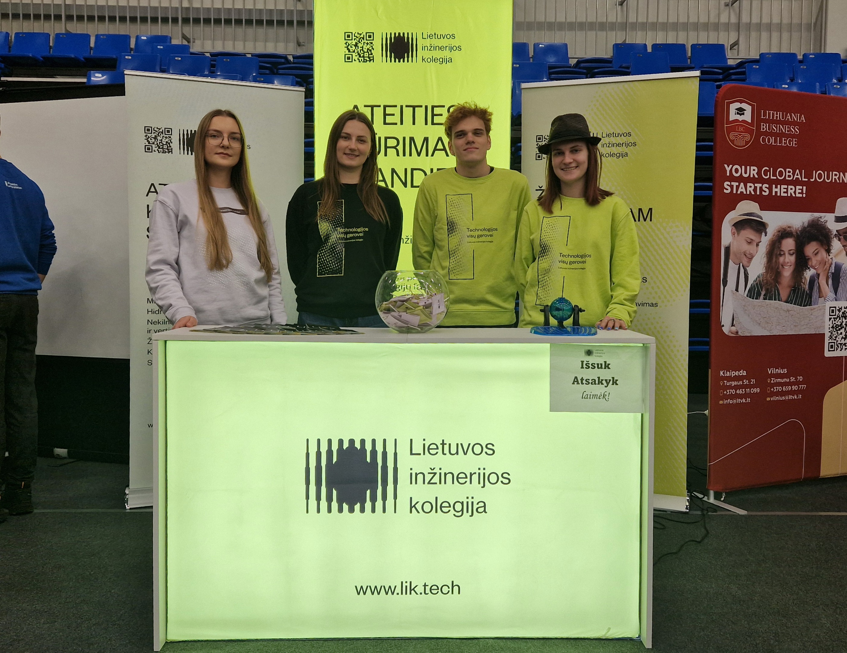 Lietuvos inžinerijos kolegija pristatė studijų galimybes Kretingoje