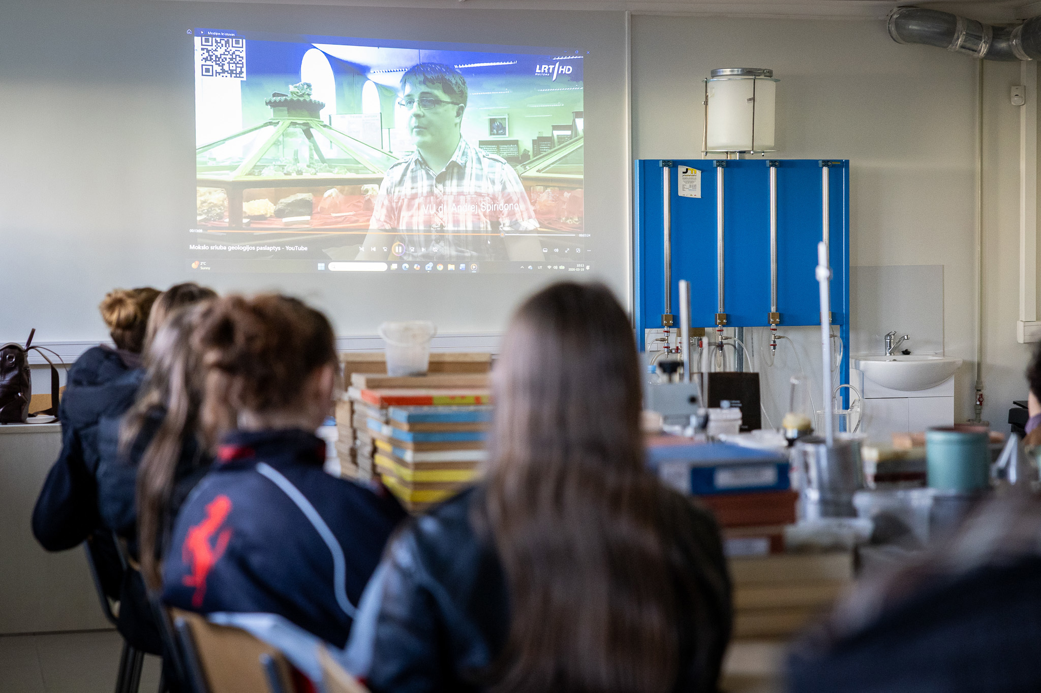 Babtų gimnazijos moksleivių vizitas LIK