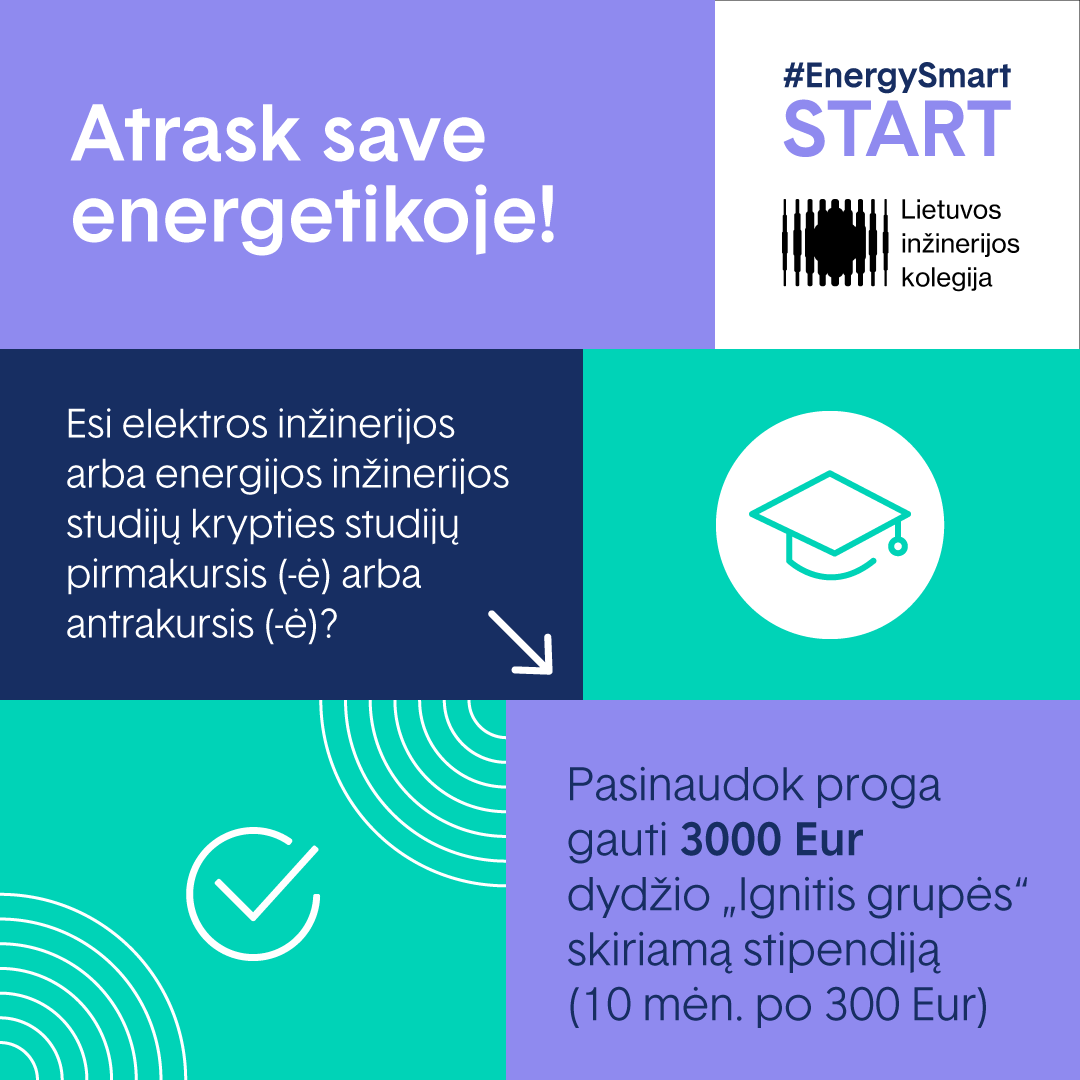 Energetikos sektoriaus parama studentams – investicija į Lietuvos ateitį