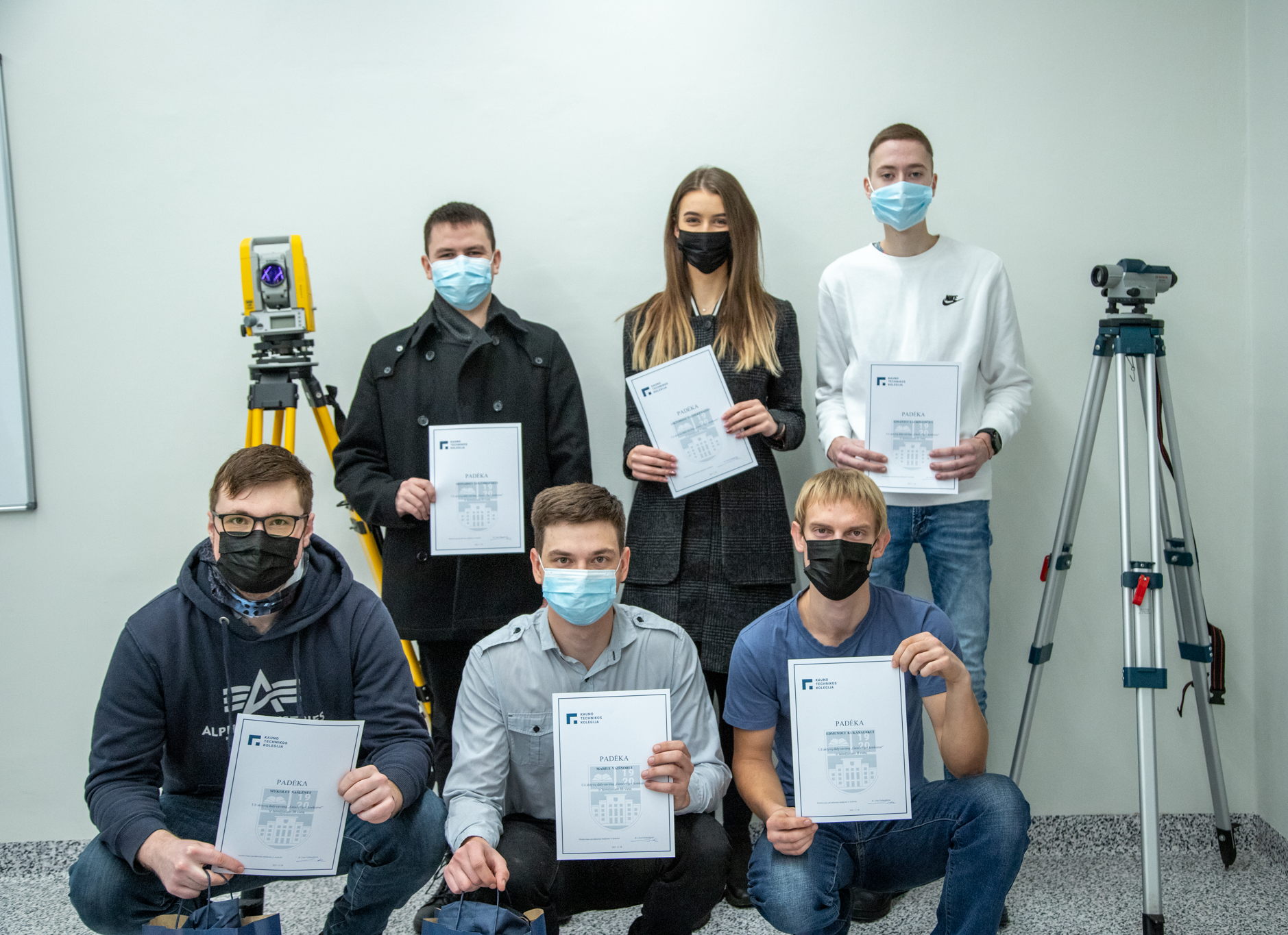  Geodezijos konkursas Lietuvos inžinerijos kolegijoje