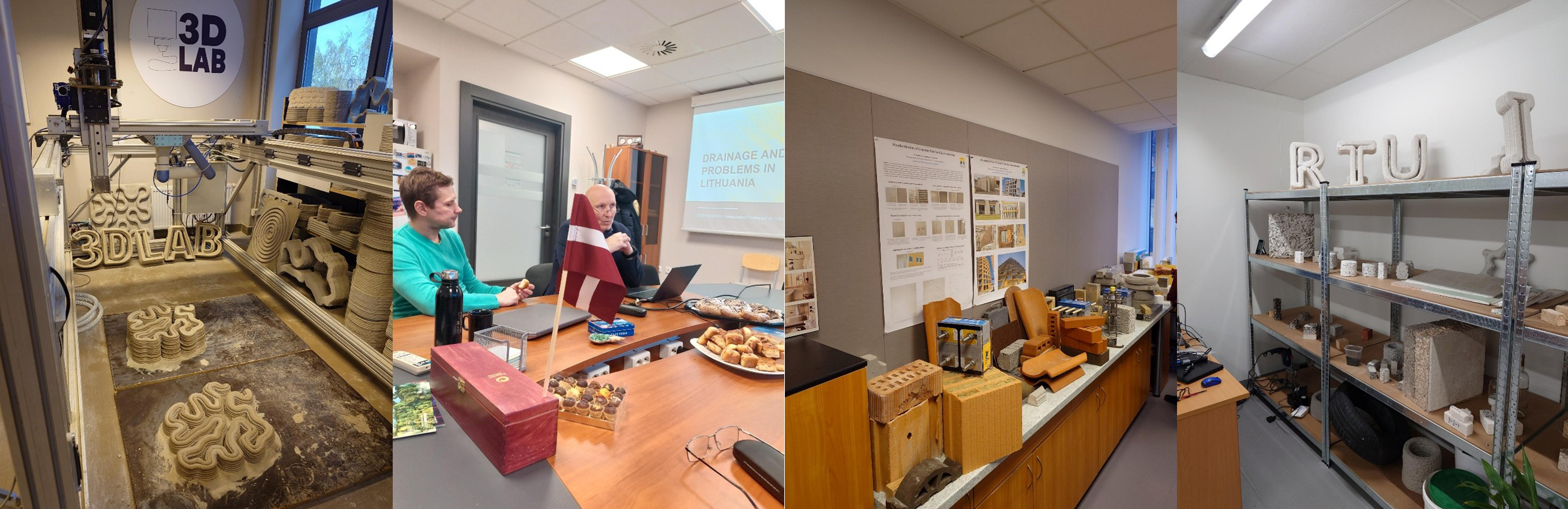 Vizitas pagal ERASMUS+ programą Latvijos Rygos technikos universitete