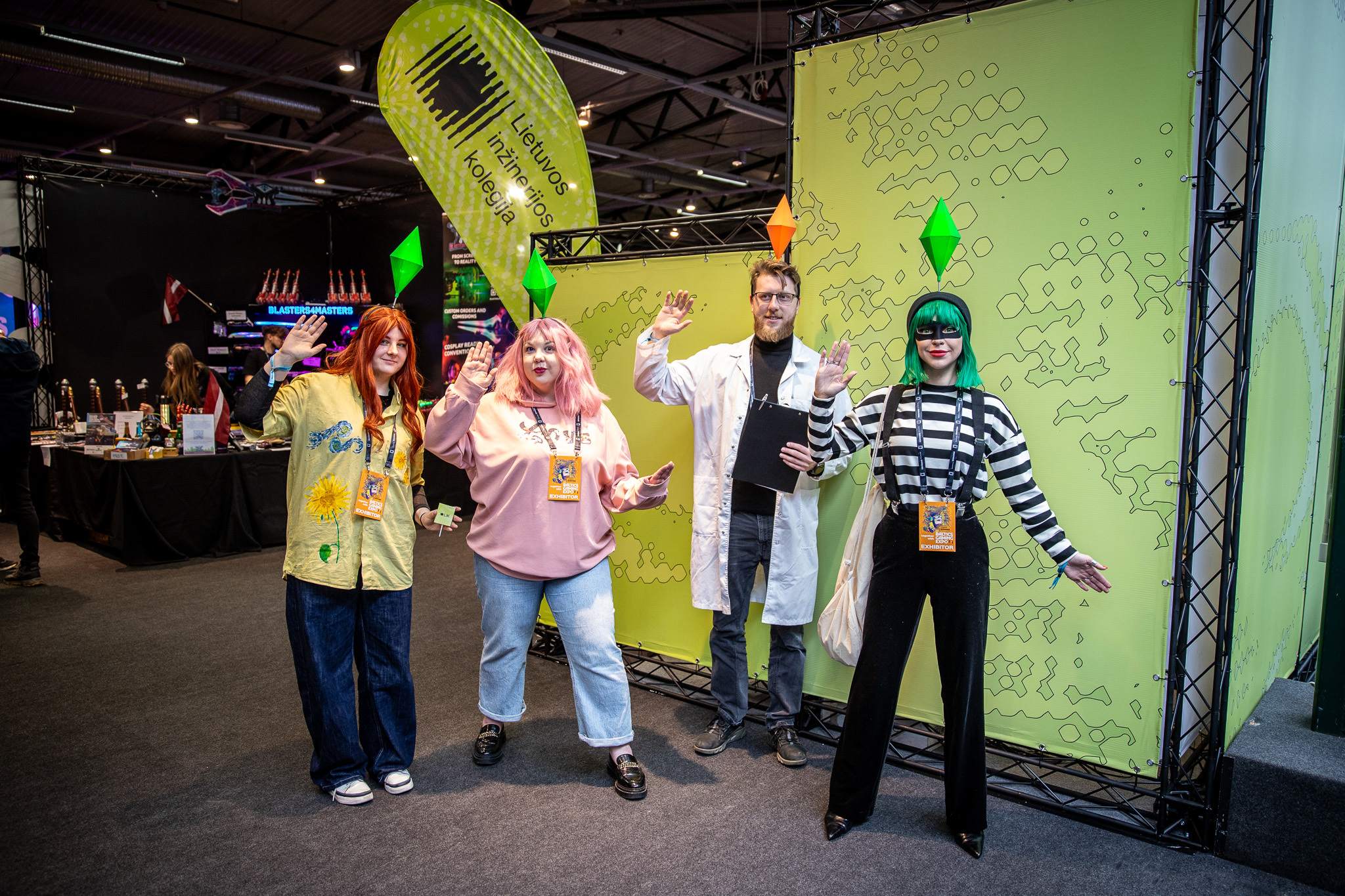 Lietuvos inžinerijos kolegija dalyvavo „Comic Con Baltics 2025“ parodoje