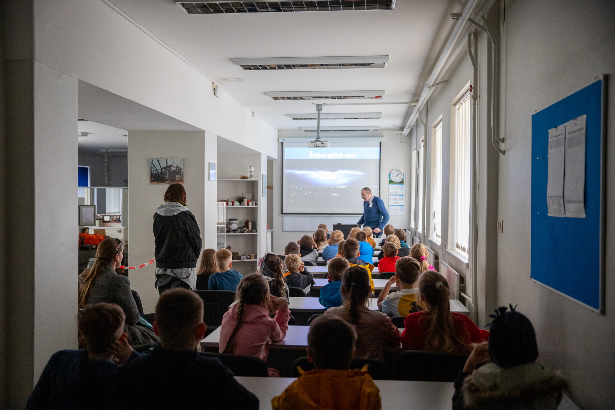 1-4 klasių moksleivių vizitas KTK