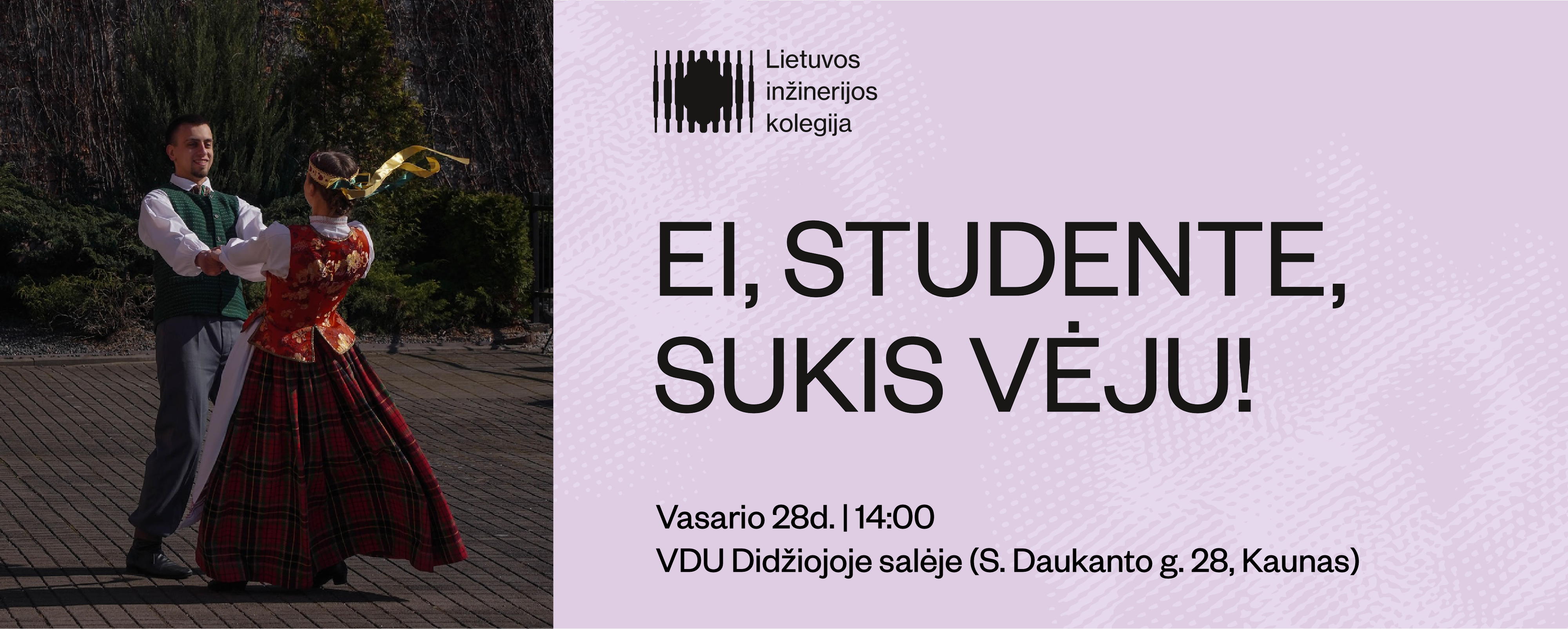 Ei, studente, sukis vėju!