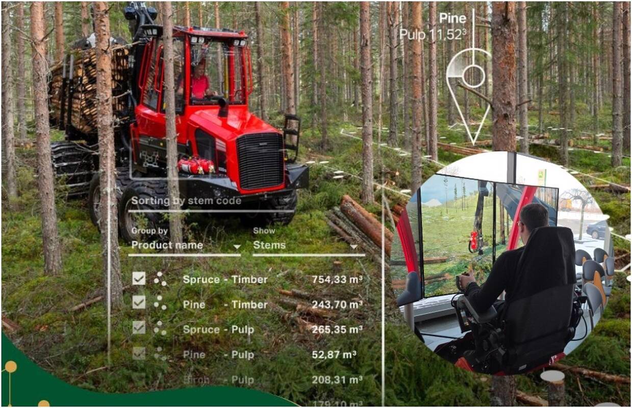 LIK atsakas į verslo poreikius: miško operatorius – moderni ir perspektyvi profesija