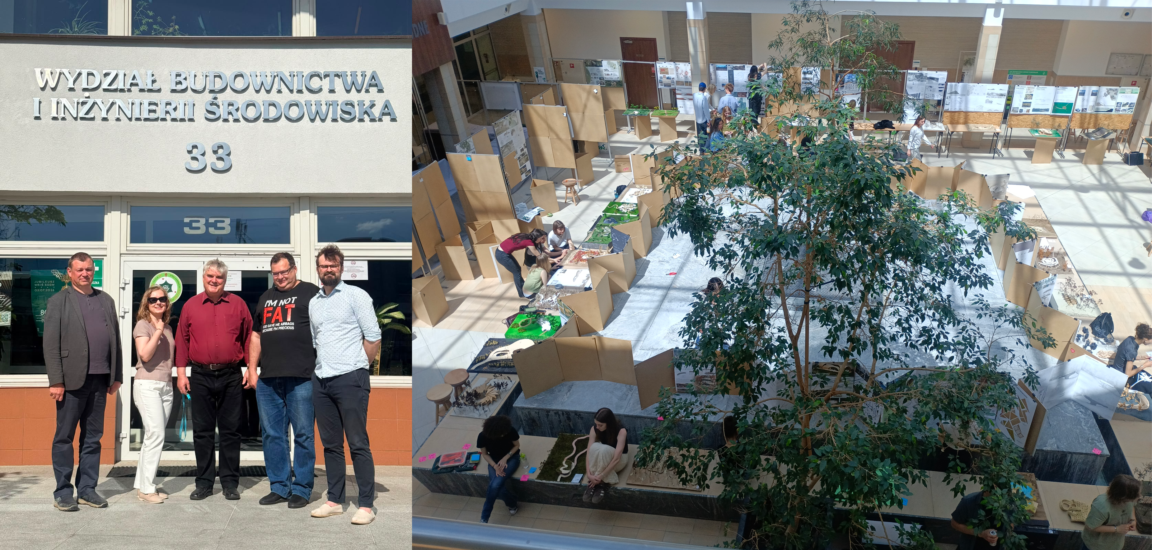 Lietuvos inžinerijos kolegijos dėstytojų vizitas Varšuvos gyvybės mokslų universitete 