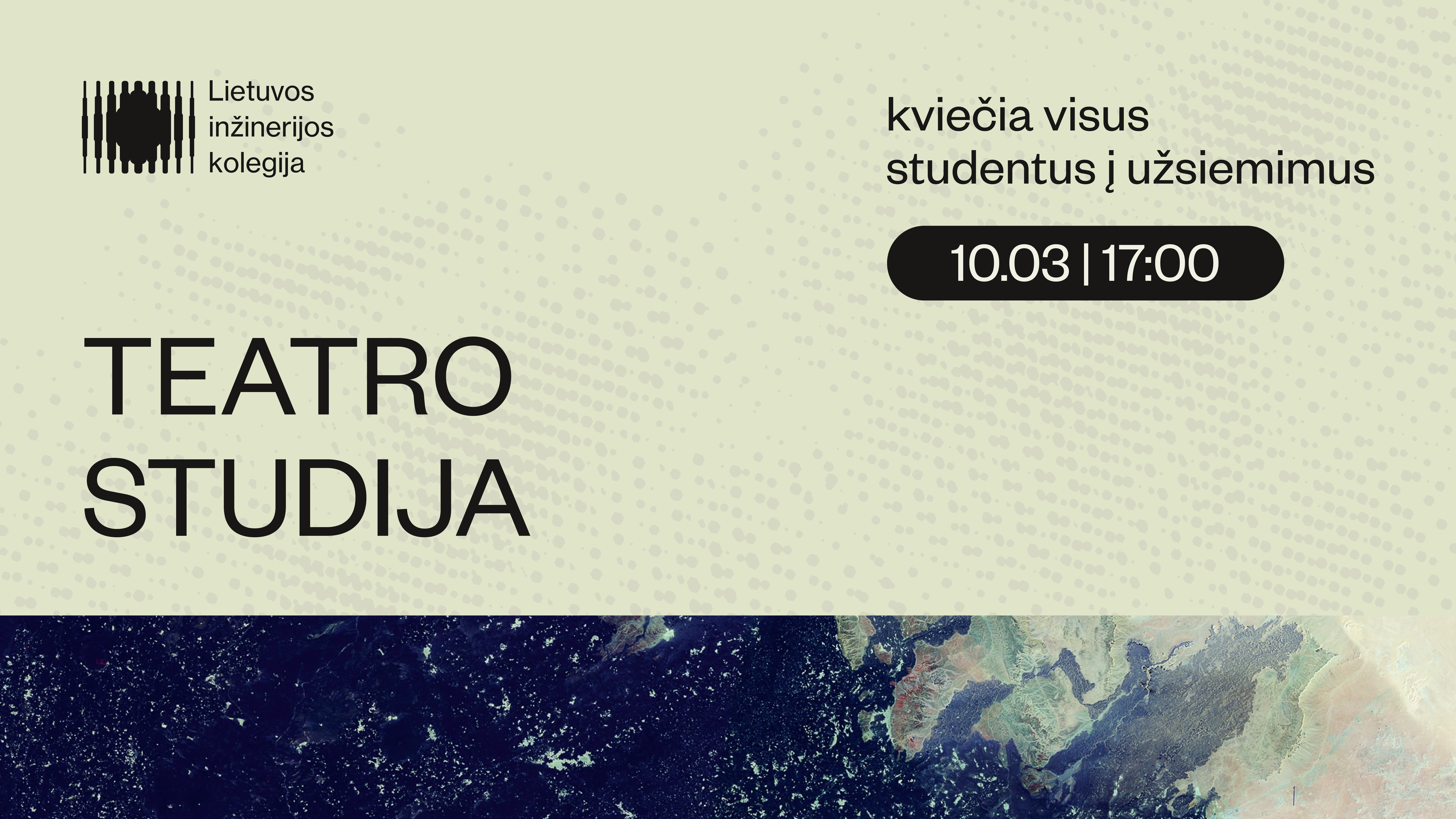Naujai atidaroma teatro studija kviečia į susitikimą