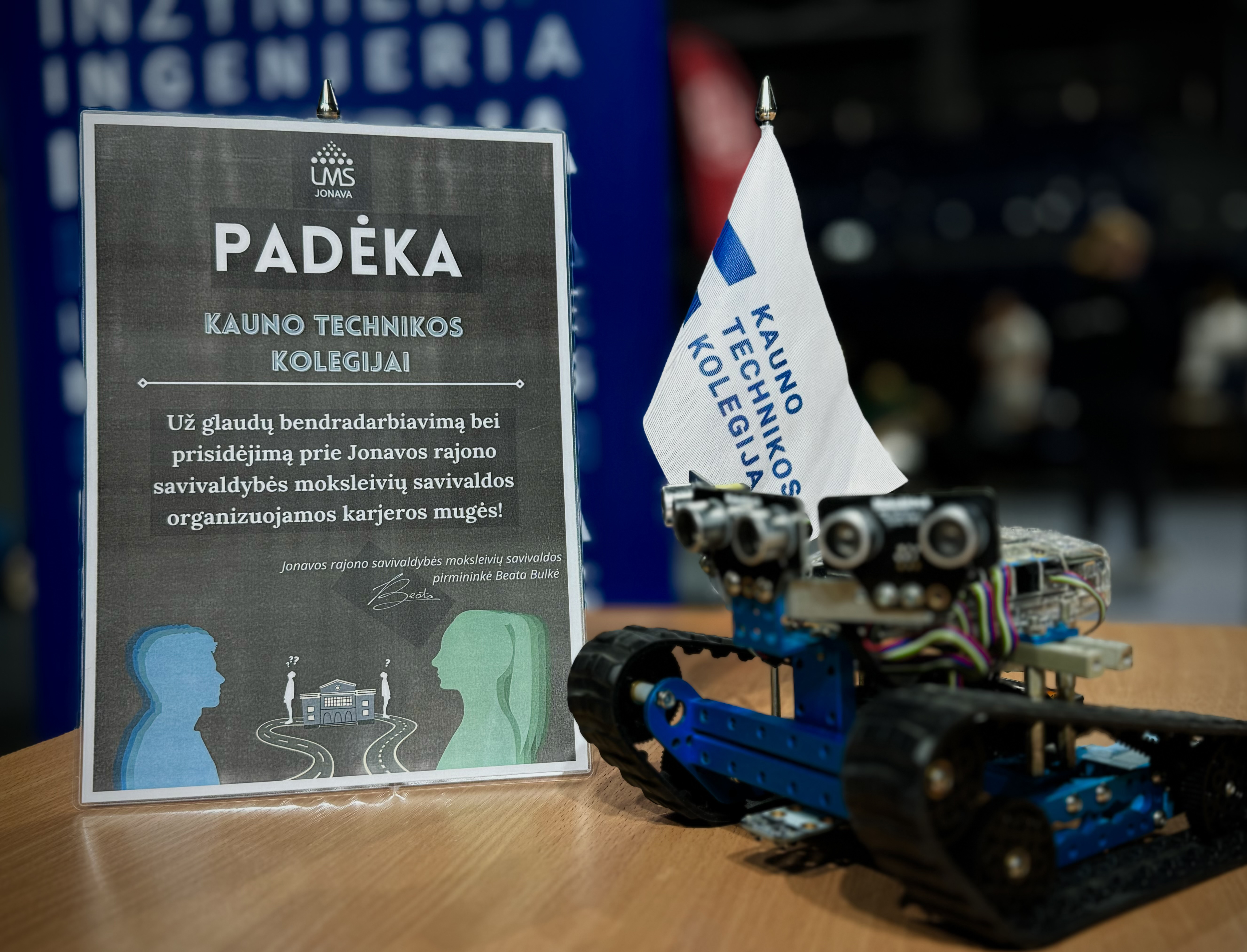 KTK dalyvavo parodoje „Karjeros mugė“
