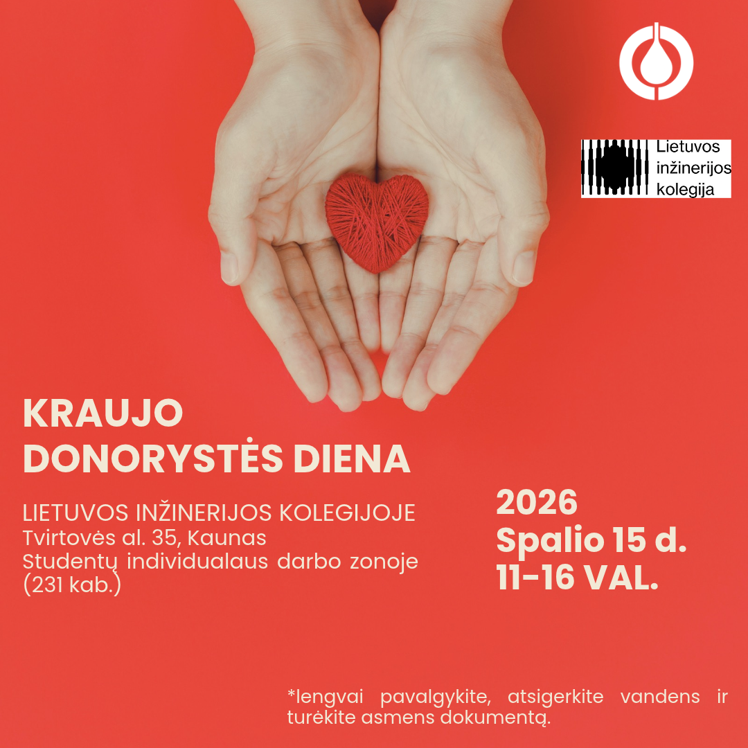 Kraujo donorystės diena 2026!