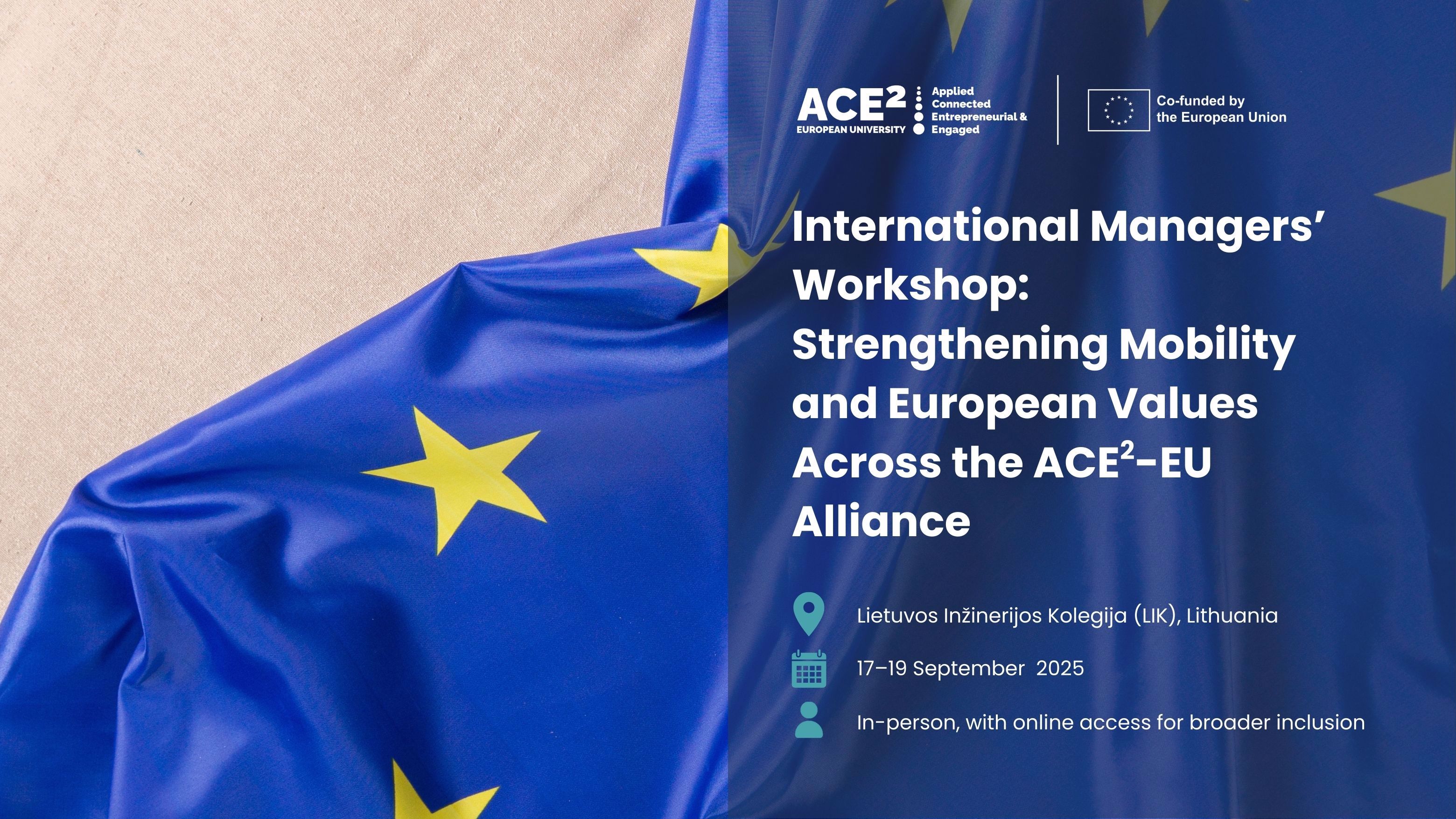 International Managers’ Workshop: Strengthening Mobility and European Values Across the ACE²-EU Alliance