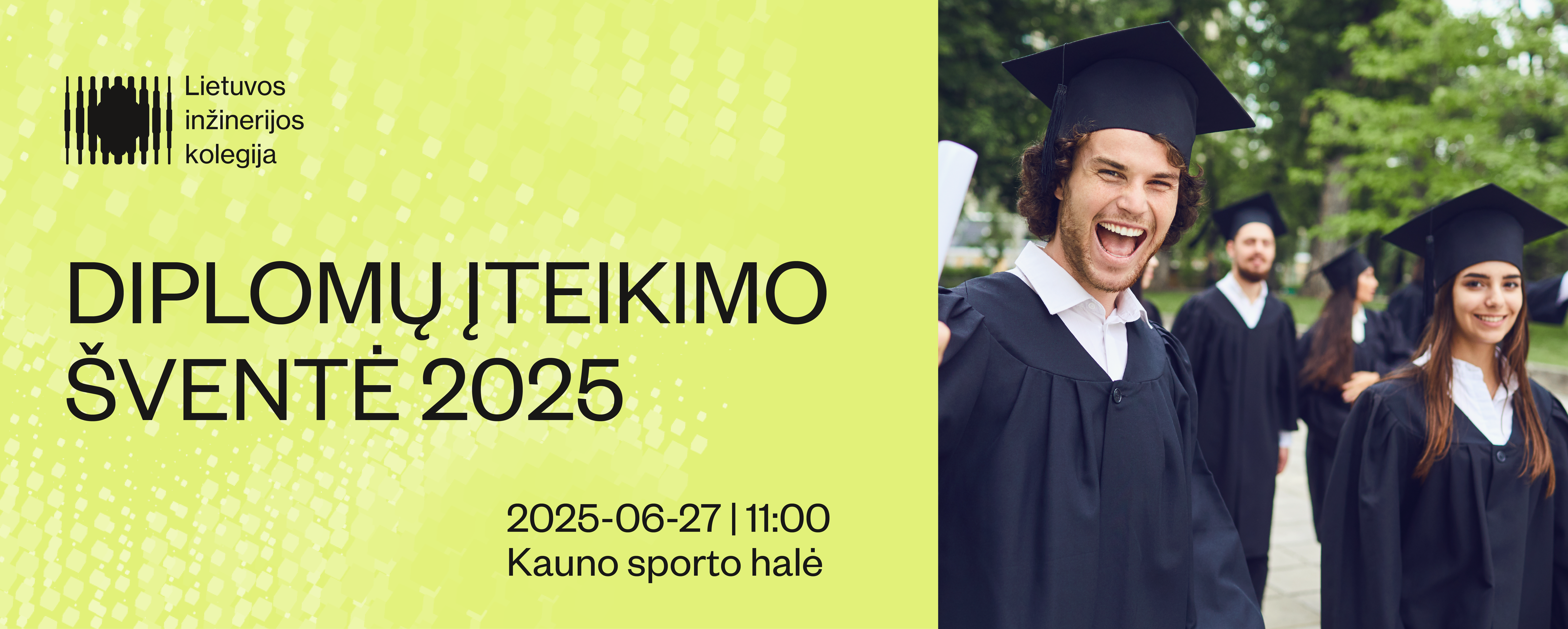 Lietuvos inžinerijos kolegijos diplomų įteikimo šventė 2025