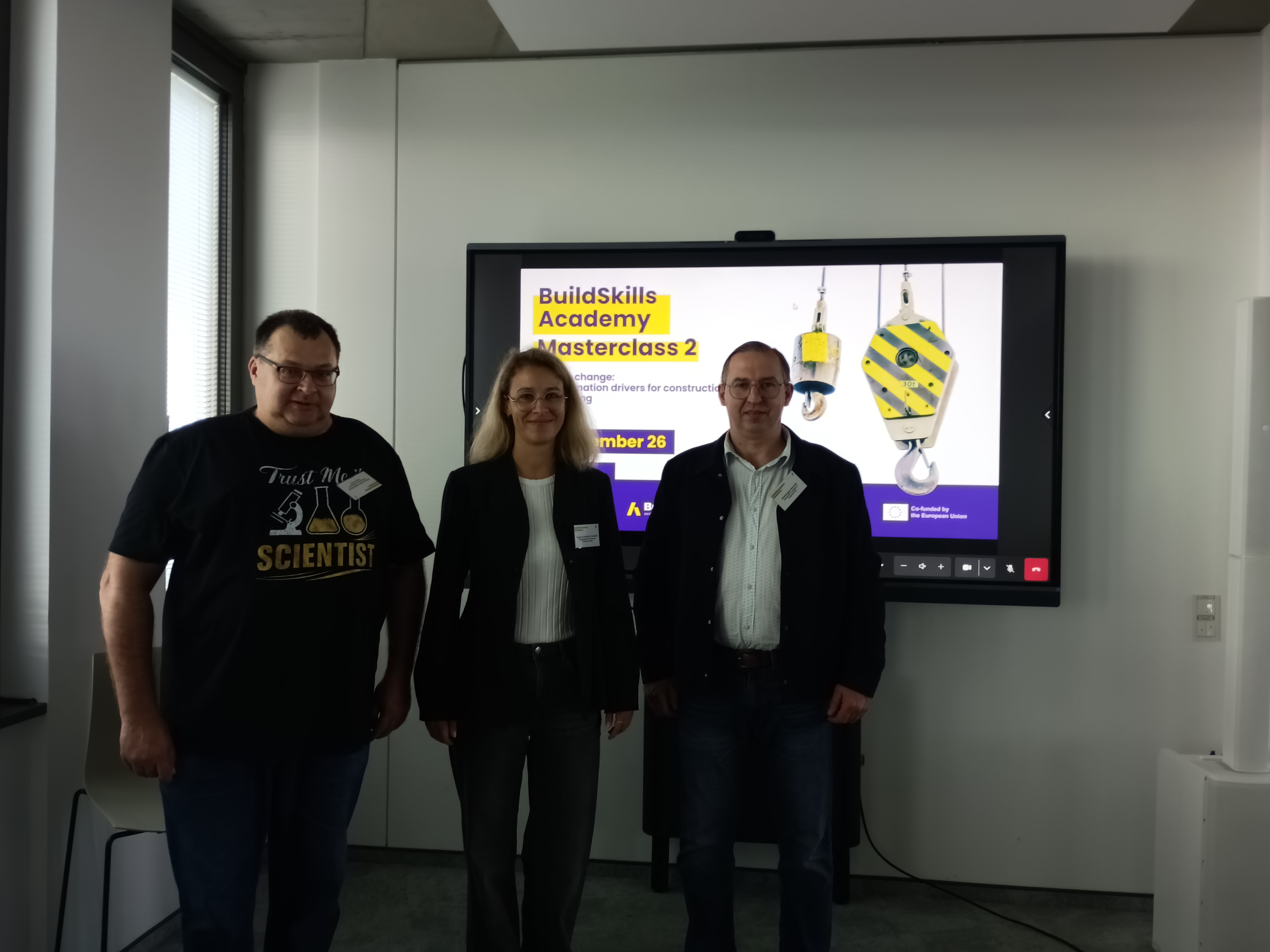 LIK dėstytojų dalyvavimas tarptautiniame „BuildSkills Academy“ Masterclass renginyje Berlyne