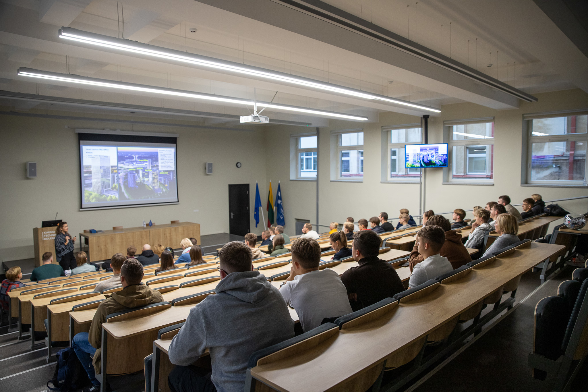 YIT „Lietuva“ pristatymas kolegijos studentams
