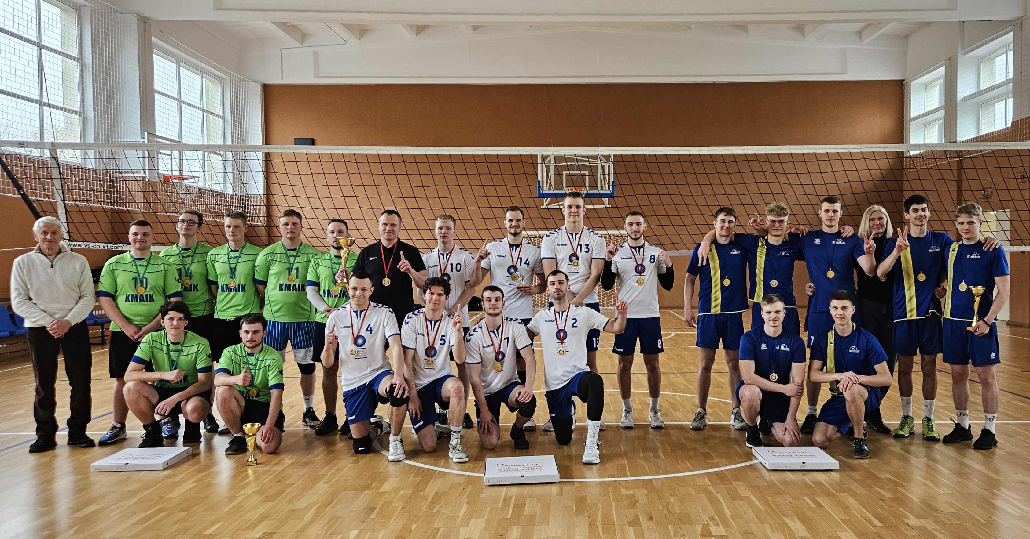 KTK vaikinų tinklinio rinktinė iškovojo II-ąją vietą