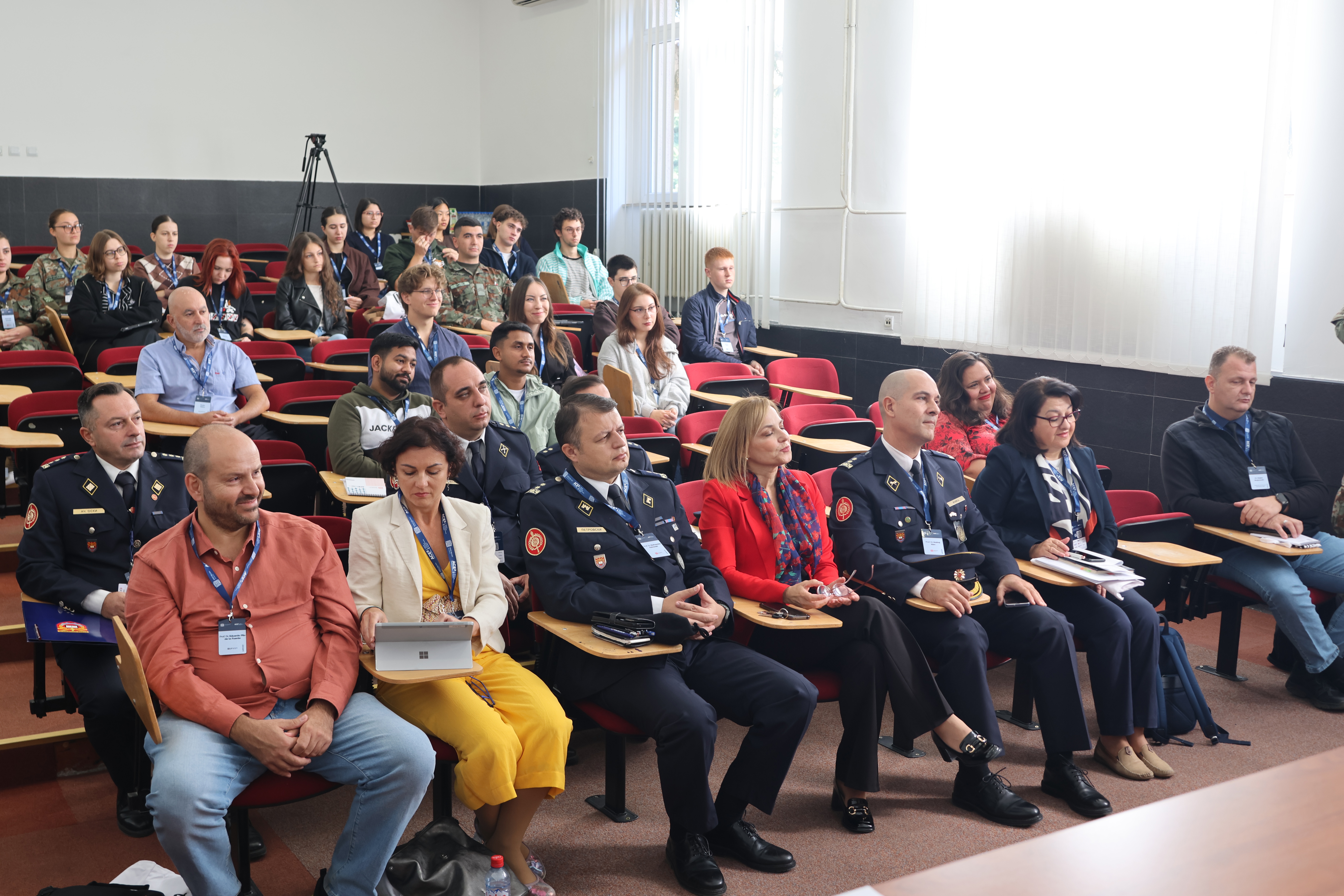 ACE²-EU: LIK studentai Skopjėje gilina žinias apie pasirengimą ekstremaliosioms situacijoms