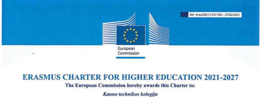 Erasmus Charter for Higher Education and Policy Statement 2021-2027