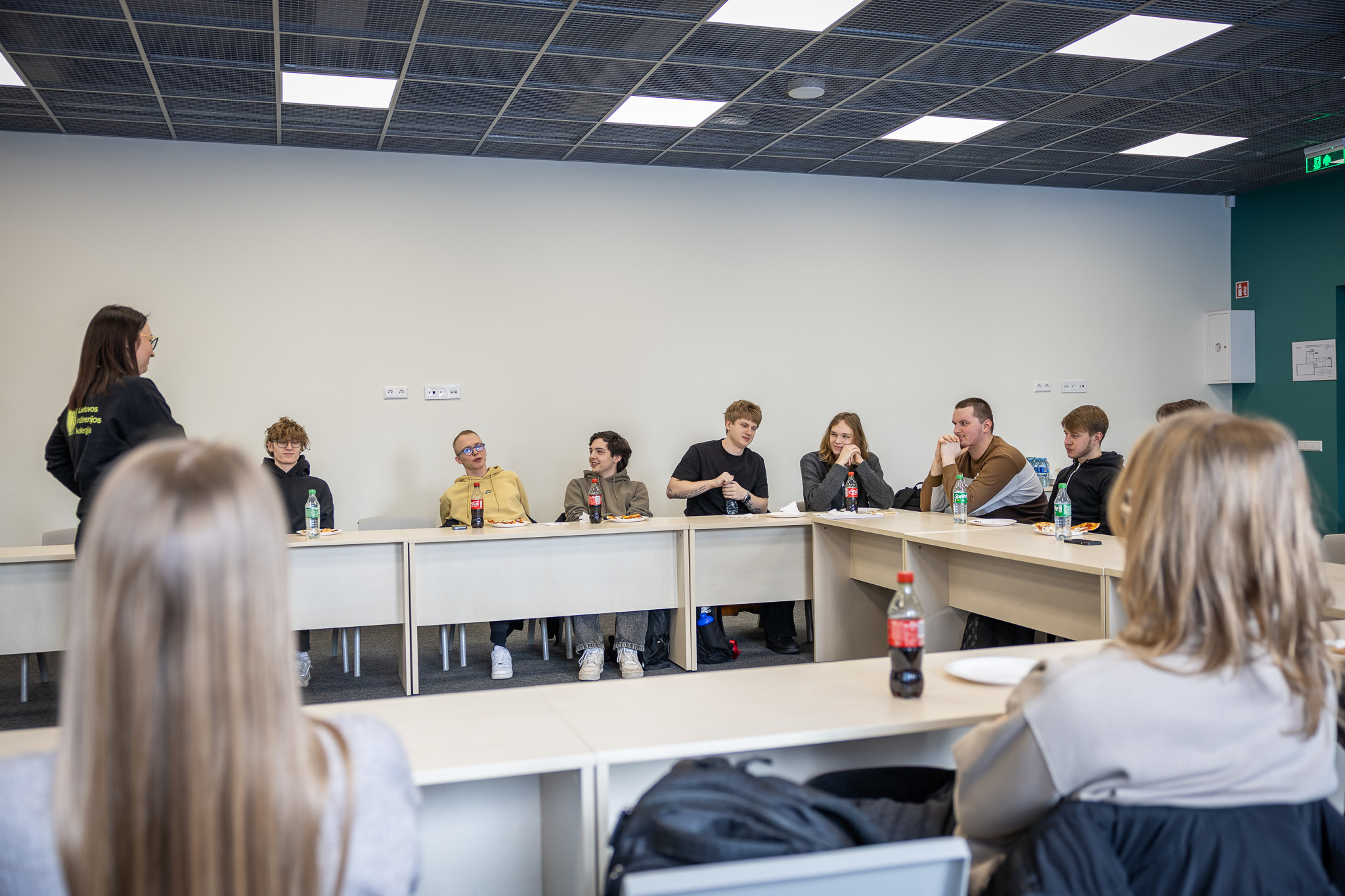 Akademiniai pusryčiai su LIK grupių seniūnais