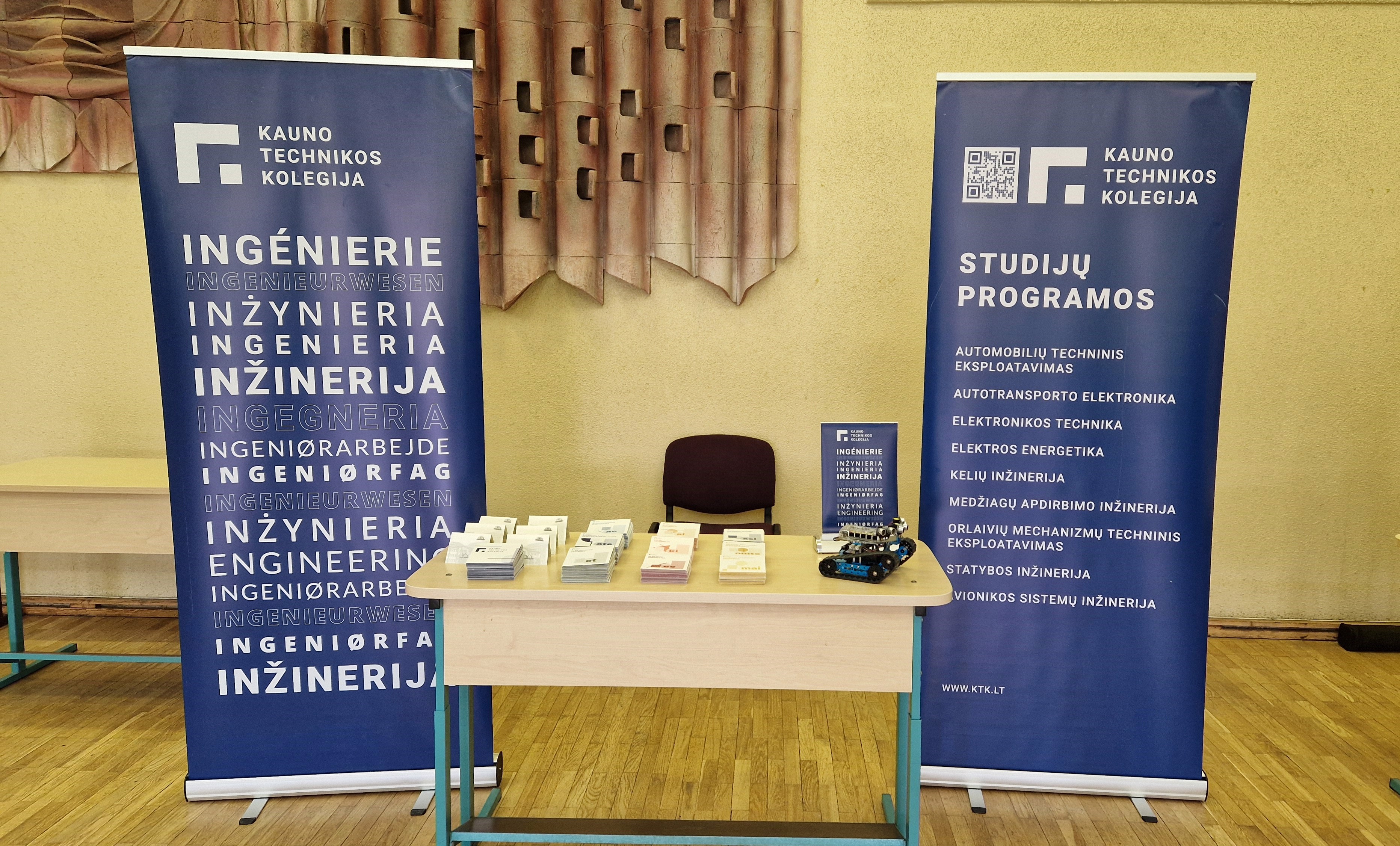 KTK dalyvavo karjeros dienoje Kauno J. Basanavičiaus gimnazijoje