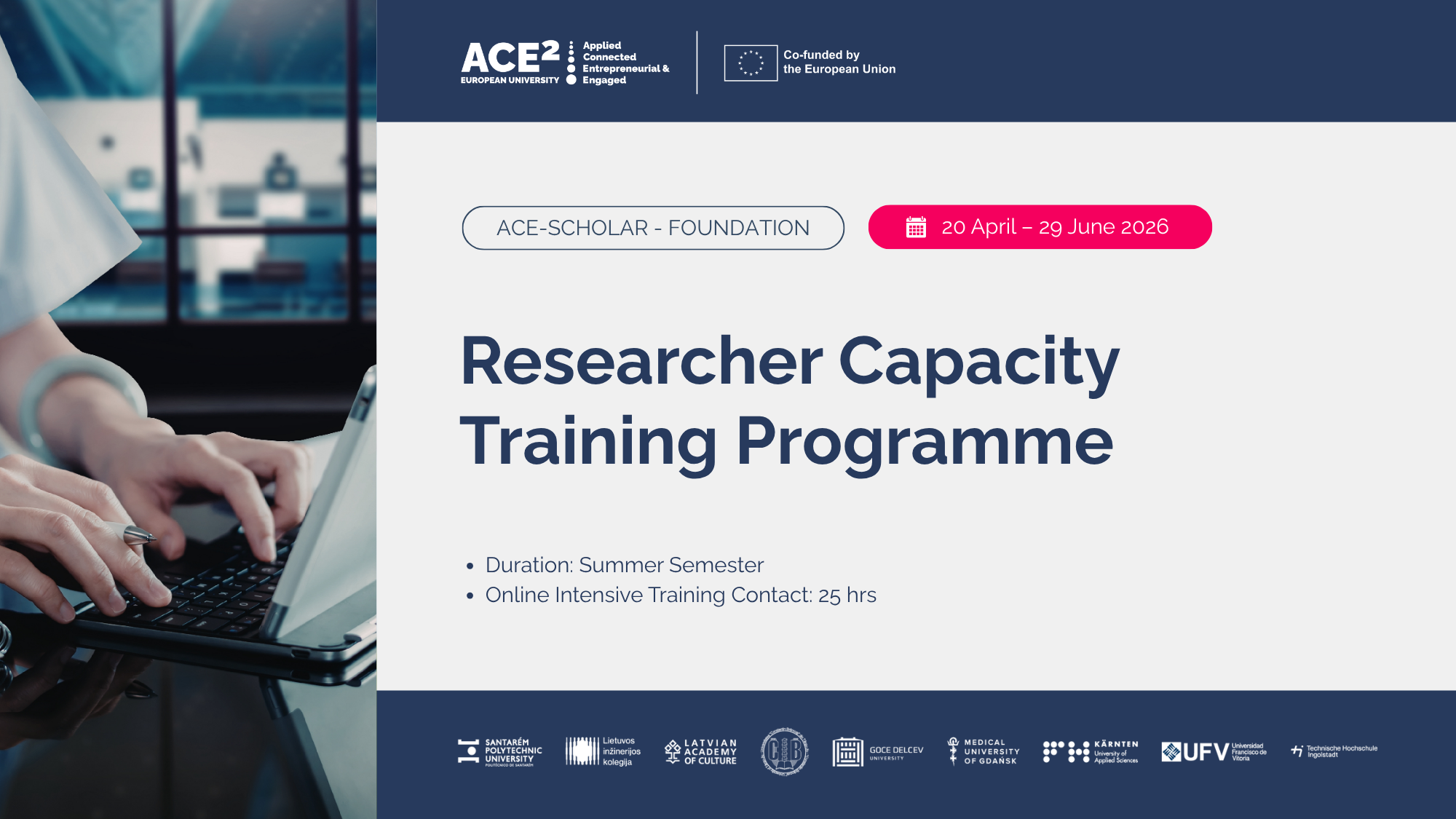 ACE²-EU: LIK dėstytojai vedė ACE-SCHOLAR programos mokymus