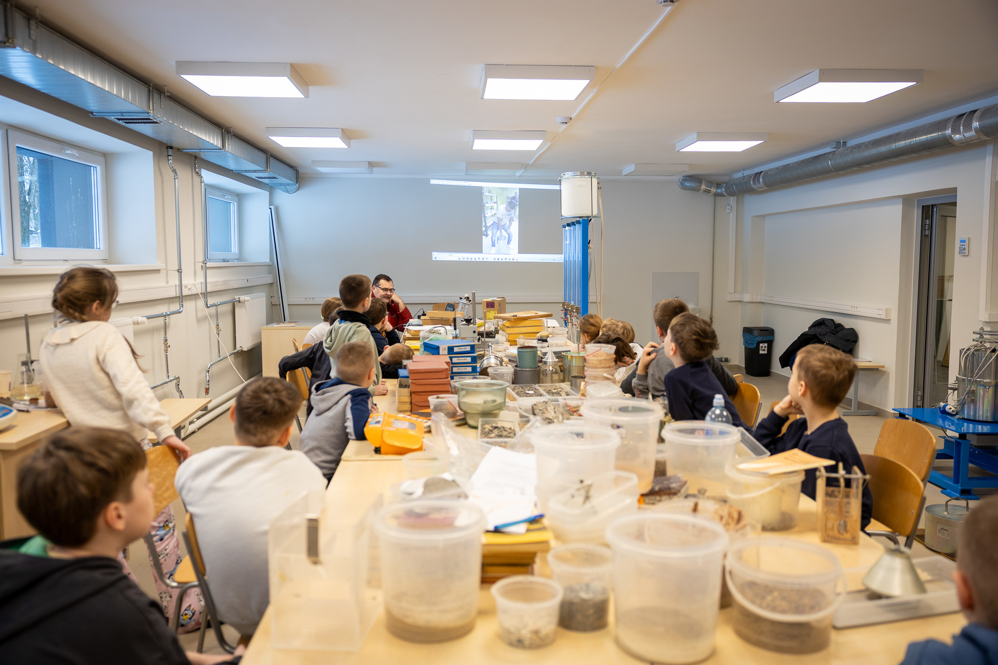 Lietuvos inžinerijos kolegijoje lankėsi Kauno techninės kūrybos centro moksleiviai